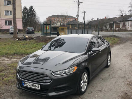Форд Фьюжн 2015 в Полонном на Automoto.ua Серый Форд Фьюжн, объемом двигателя 2.5 л и пробегом 207 тыс. км за 10250 $, фото 1 на Automoto.ua