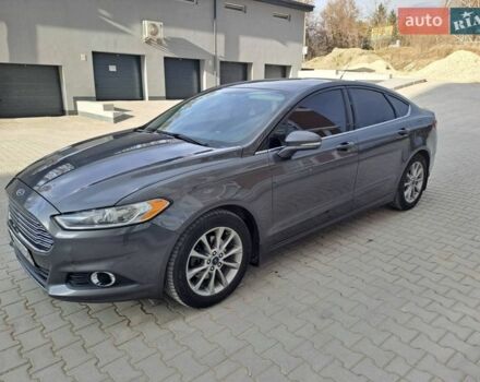 Серый Форд Фьюжн, объемом двигателя 2.5 л и пробегом 198 тыс. км за 9300 $, фото 1 на Automoto.ua