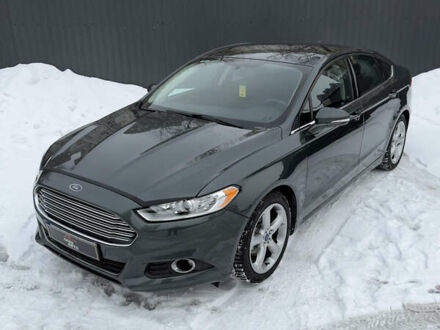 Серый Форд Фьюжн, объемом двигателя 1.5 л и пробегом 96 тыс. км за 9900 $, фото 1 на Automoto.ua
