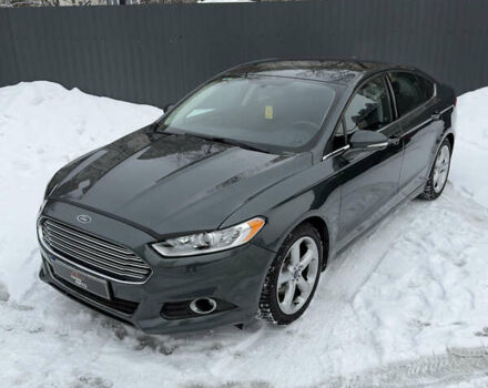 Серый Форд Фьюжн, объемом двигателя 1.5 л и пробегом 96 тыс. км за 9900 $, фото 1 на Automoto.ua