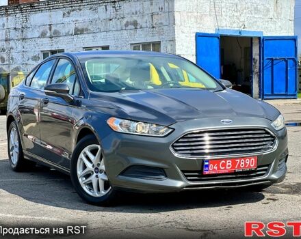 Серый Форд Фьюжн, объемом двигателя 1.5 л и пробегом 124 тыс. км за 8550 $, фото 1 на Automoto.ua