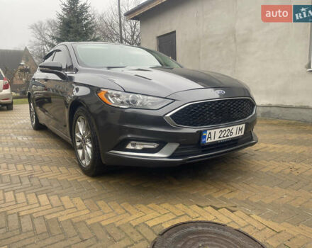 Серый Форд Фьюжн, объемом двигателя 2.5 л и пробегом 147 тыс. км за 13000 $, фото 1 на Automoto.ua