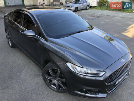 Форд Фьюжн 2016 в Киеве на Automoto.ua Серый Форд Фьюжн, объемом двигателя 2.49 л и пробегом 180 тыс. км за 10999 $, фото 1 на Automoto.ua