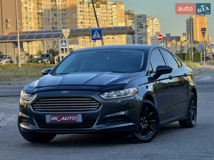 Форд Фьюжн 2016 в Киеве на Automoto.ua Серый Форд Фьюжн, объемом двигателя 2.5 л и пробегом 177 тыс. км за 10999 $, фото 1 на Automoto.ua