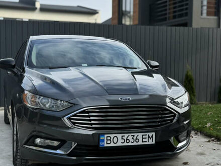 Серый Форд Фьюжн, объемом двигателя 1.5 л и пробегом 160 тыс. км за 9900 $, фото 1 на Automoto.ua