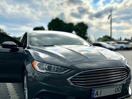 Форд Фьюжн 2017 в Киеве на Automoto.ua Серый Форд Фьюжн, объемом двигателя 2.5 л и пробегом 97 тыс. км за 13500 $, фото 1 на Automoto.ua