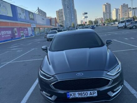 Серый Форд Фьюжн, объемом двигателя 1.5 л и пробегом 172 тыс. км за 10500 $, фото 1 на Automoto.ua