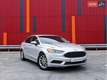 Форд Фьюжн 2017 в Киеве на Automoto.ua Серый Форд Фьюжн, объемом двигателя 1.5 л и пробегом 132 тыс. км за 10490 $, фото 1 на Automoto.ua