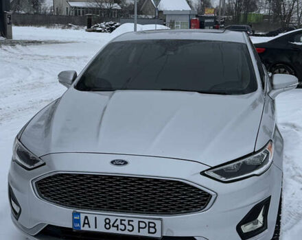 Серый Форд Фьюжн, объемом двигателя 2 л и пробегом 162 тыс. км за 13600 $, фото 1 на Automoto.ua