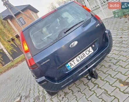 Синий Форд Фьюжн, объемом двигателя 1.4 л и пробегом 227 тыс. км за 3000 $, фото 6 на Automoto.ua