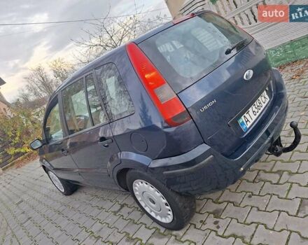 Синий Форд Фьюжн, объемом двигателя 1.4 л и пробегом 227 тыс. км за 2700 $, фото 4 на Automoto.ua