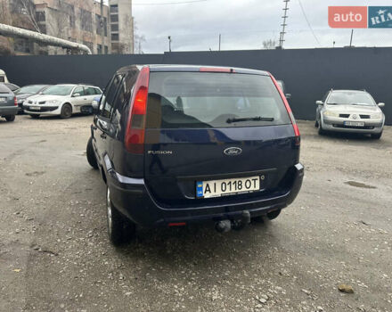 Синий Форд Фьюжн, объемом двигателя 1.6 л и пробегом 302 тыс. км за 4100 $, фото 14 на Automoto.ua