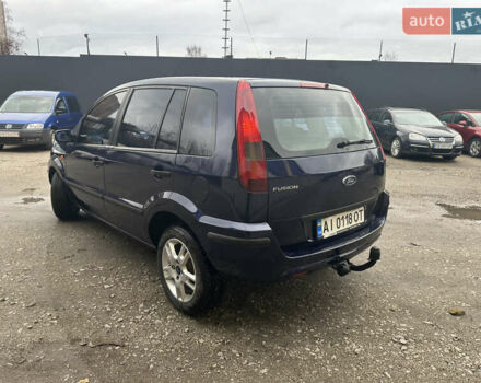 Синий Форд Фьюжн, объемом двигателя 1.6 л и пробегом 302 тыс. км за 4100 $, фото 12 на Automoto.ua