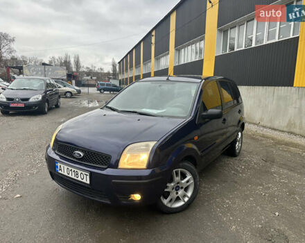 Синий Форд Фьюжн, объемом двигателя 1.6 л и пробегом 302 тыс. км за 4100 $, фото 1 на Automoto.ua