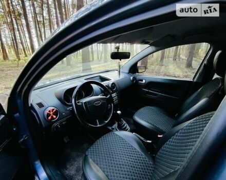 Синий Форд Фьюжн, объемом двигателя 1.39 л и пробегом 214 тыс. км за 4500 $, фото 13 на Automoto.ua