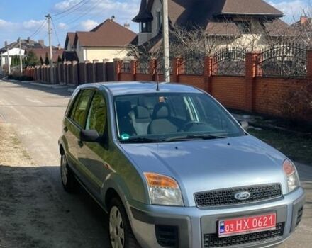 Синий Форд Фьюжн, объемом двигателя 1.2 л и пробегом 200 тыс. км за 4900 $, фото 4 на Automoto.ua