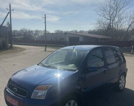 Синий Форд Фьюжн, объемом двигателя 1.4 л и пробегом 190 тыс. км за 5350 $, фото 2 на Automoto.ua