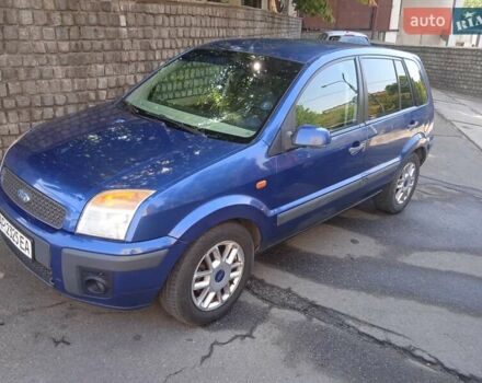 Синий Форд Фьюжн, объемом двигателя 1.4 л и пробегом 315 тыс. км за 3500 $, фото 4 на Automoto.ua