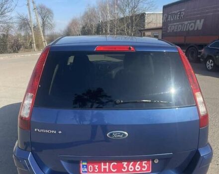 Форд Фьюжн 2007 в Ровно на Automoto.ua Синий Форд Фьюжн, объемом двигателя 1.4 л и пробегом 190 тыс. км за 5350 $, фото 3 на Automoto.ua