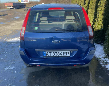 Синий Форд Фьюжн, объемом двигателя 1.4 л и пробегом 172 тыс. км за 3800 $, фото 3 на Automoto.ua