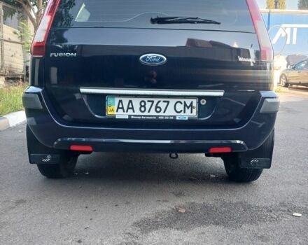 Синий Форд Фьюжн, объемом двигателя 1.25 л и пробегом 123 тыс. км за 5300 $, фото 4 на Automoto.ua