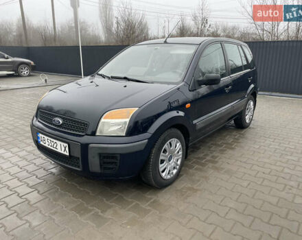 Синий Форд Фьюжн, объемом двигателя 1.4 л и пробегом 220 тыс. км за 4300 $, фото 13 на Automoto.ua