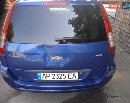Синий Форд Фьюжн, объемом двигателя 1.4 л и пробегом 315 тыс. км за 3500 $, фото 2 на Automoto.ua