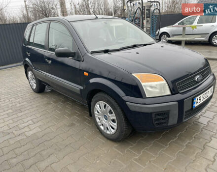 Синий Форд Фьюжн, объемом двигателя 1.4 л и пробегом 220 тыс. км за 4300 $, фото 3 на Automoto.ua