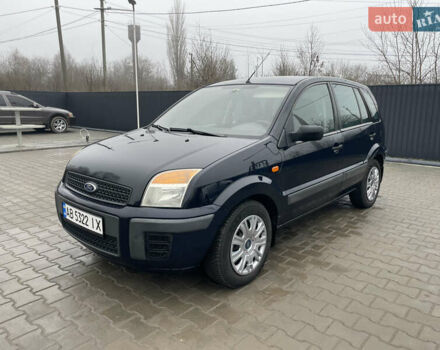 Синий Форд Фьюжн, объемом двигателя 1.4 л и пробегом 220 тыс. км за 4300 $, фото 2 на Automoto.ua