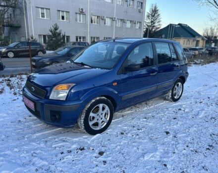 Синий Форд Фьюжн, объемом двигателя 1.4 л и пробегом 185 тыс. км за 4700 $, фото 3 на Automoto.ua