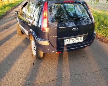 Синий Форд Фьюжн, объемом двигателя 1.4 л и пробегом 273 тыс. км за 5150 $, фото 2 на Automoto.ua