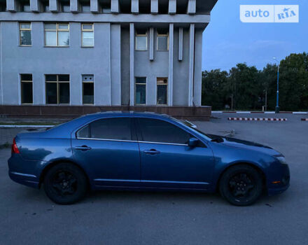 Синий Форд Фьюжн, объемом двигателя 2.5 л и пробегом 317 тыс. км за 6500 $, фото 9 на Automoto.ua