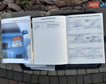 Синий Форд Фьюжн, объемом двигателя 1.6 л и пробегом 137 тыс. км за 5600 $, фото 18 на Automoto.ua