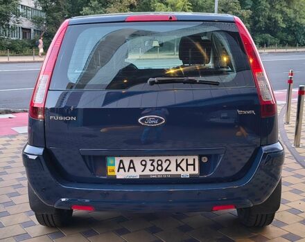 Синий Форд Фьюжн, объемом двигателя 1.4 л и пробегом 230 тыс. км за 4600 $, фото 3 на Automoto.ua