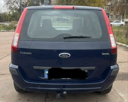 Синий Форд Фьюжн, объемом двигателя 1.4 л и пробегом 161 тыс. км за 5500 $, фото 3 на Automoto.ua