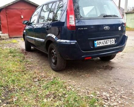 Синій Форд Фьюжен, об'ємом двигуна 1.4 л та пробігом 181 тис. км за 4900 $, фото 8 на Automoto.ua
