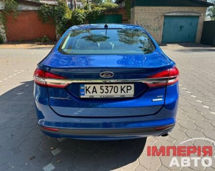Синий Форд Фьюжн, объемом двигателя 1.5 л и пробегом 0 тыс. км за 12500 $, фото 4 на Automoto.ua