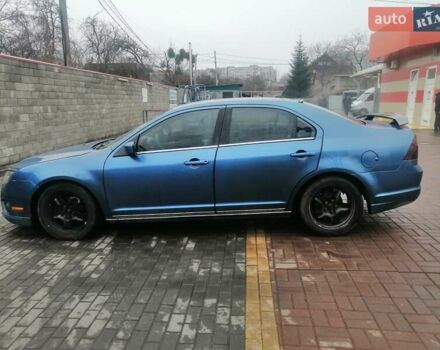 Синий Форд Фьюжн, объемом двигателя 2.5 л и пробегом 259 тыс. км за 5900 $, фото 4 на Automoto.ua