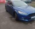 Синий Форд Фьюжн, объемом двигателя 2 л и пробегом 242 тыс. км за 8500 $, фото 1 на Automoto.ua