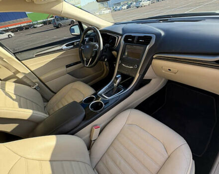 Синий Форд Фьюжн, объемом двигателя 2 л и пробегом 260 тыс. км за 10750 $, фото 4 на Automoto.ua