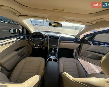 Синий Форд Фьюжн, объемом двигателя 2 л и пробегом 260 тыс. км за 10750 $, фото 3 на Automoto.ua