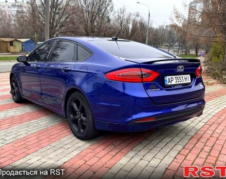 Синий Форд Фьюжн, объемом двигателя 1.6 л и пробегом 200 тыс. км за 7999 $, фото 4 на Automoto.ua
