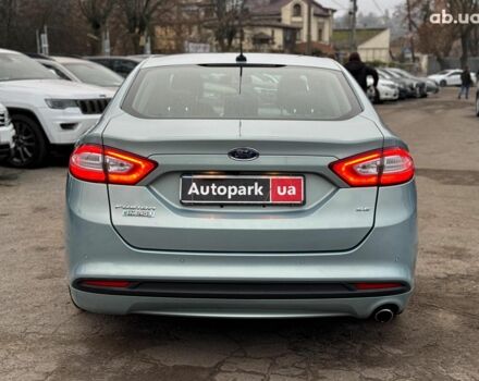 Синий Форд Фьюжн, объемом двигателя 2 л и пробегом 177 тыс. км за 12540 $, фото 6 на Automoto.ua