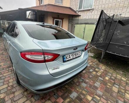 Синий Форд Фьюжн, объемом двигателя 2 л и пробегом 167 тыс. км за 10700 $, фото 4 на Automoto.ua