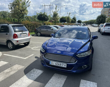 Синий Форд Фьюжн, объемом двигателя 1.6 л и пробегом 215 тыс. км за 9100 $, фото 6 на Automoto.ua