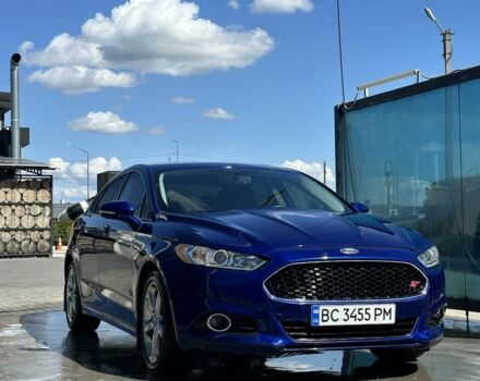 Синій Форд Фьюжен, об'ємом двигуна 2.5 л та пробігом 190 тис. км за 10500 $, фото 3 на Automoto.ua