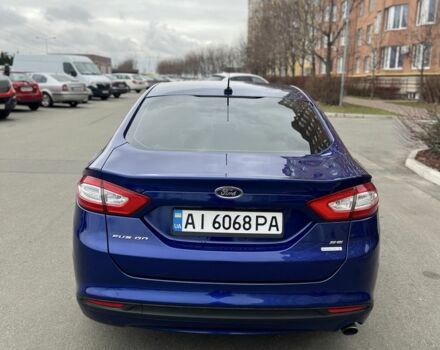 Синий Форд Фьюжн, объемом двигателя 1.6 л и пробегом 216 тыс. км за 8700 $, фото 12 на Automoto.ua