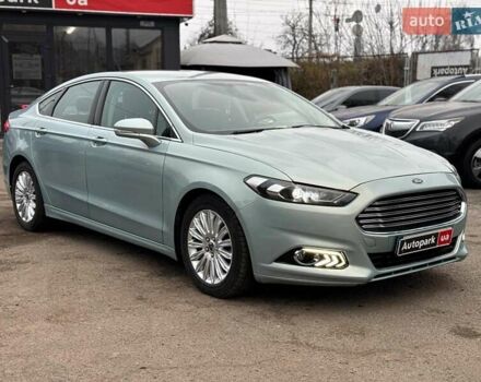 Синий Форд Фьюжн, объемом двигателя 2 л и пробегом 177 тыс. км за 12540 $, фото 2 на Automoto.ua