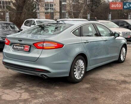 Синий Форд Фьюжн, объемом двигателя 2 л и пробегом 177 тыс. км за 12540 $, фото 5 на Automoto.ua