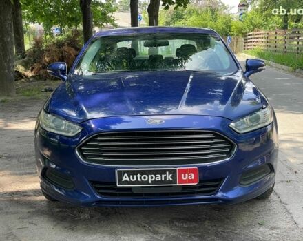 Синий Форд Фьюжн, объемом двигателя 2.5 л и пробегом 270 тыс. км за 7990 $, фото 1 на Automoto.ua